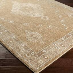Livabliss Becki Owens Penny Vintage Beige Tan Traditional Vintage Boho Fringe Rug - Size: 160 cm x 215 cm - thumbnail 6