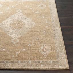 Livabliss Becki Owens Penny Vintage Beige Tan Traditional Vintage Boho Fringe Rug - Size: 160 cm x 215 cm - thumbnail 5