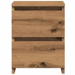 Berkfield Home Bedside Cabinets¬†2 pcs Aritisan Oak 30x30x40 cm Engineered Wood in Brown - Size: 30 x 30 x 40 cm - thumbnail 5