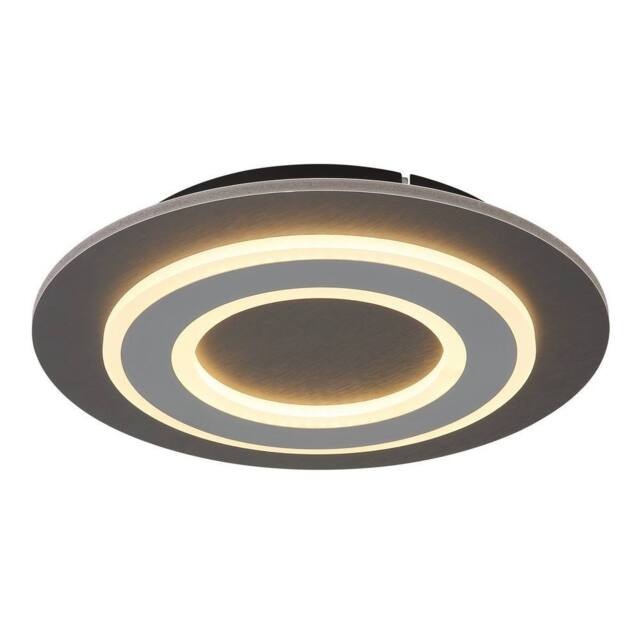 Netlighting Jayden 32cm Semi Flush Ceiling Light Anthracite LED 3000K in Grey - image 1
