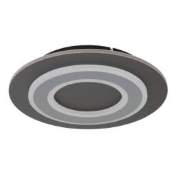 Netlighting Jayden 32cm Semi Flush Ceiling Light Anthracite LED 3000K in Grey - thumbnail 2