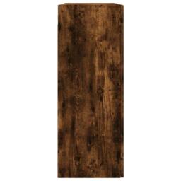 Berkfield Home Wall Mounted Cabinet Smoked Oak 69.5x34x90 cm in Brown - thumbnail 8