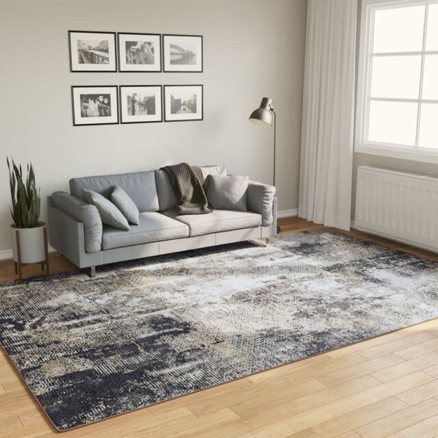 Berkfield Home Rug Washable Multicolour 190x300 cm Anti Slip - Size: 100 cm diameter - image 1