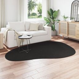 Berkfield Home Rug 'HUARTE' Short Pile Soft & Washable Black 160x230 cm - Size: Medium - thumbnail 3