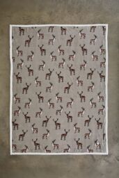 Deyongs Sterling Stag Mocha Heated Sherpa Throw - 140x180cm Soft Blanket - 10 Heat Settings - 1846 in Brown - Size: 140 cm x 180 cm - thumbnail 4