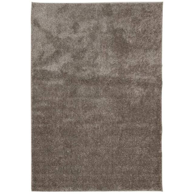 Berkfield Home Rug ISTAN High Pile Shiny Look Grey 160x230 cm - Size: Medium
