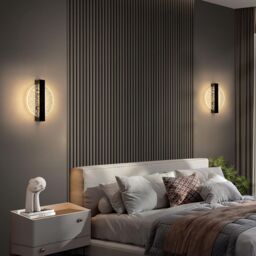 COMELY 12W LED Wall Light, Modern Indoor Wall Lamp, Round LED Wall Sconce in Warm White - thumbnail 4