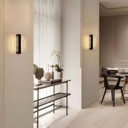 COMELY 12W LED Wall Light, Modern Indoor Wall Lamp, Round LED Wall Sconce in Warm White - thumbnail 5