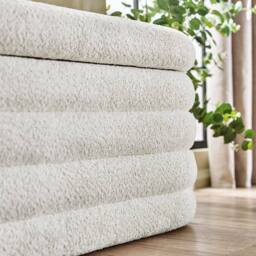 Cheshire Premium Belleford Upholstered Ottoman Storage Bench in Beige Boucle - thumbnail 6
