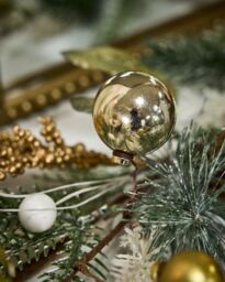 Dibor Magnolia Blush Xmas Table Decoration Christmas Garland 1.8m - Size: Large - thumbnail 3