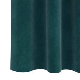 Berkfield Home Elegant Blackout Curtains with Top Tape 2 pcs Dark Green Velvet - thumbnail 6