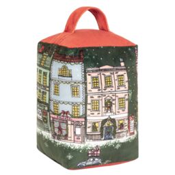 Furn Christmas Spirit Velvet Festive Novelty Door Stop - thumbnail 2