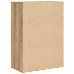 Berkfield Home Sideboard Artisan oak 60 x 31 x 84 cm Particle board in Brown - thumbnail 8