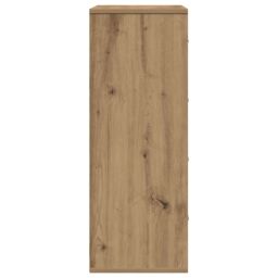 Berkfield Home Sideboard Artisan oak 60 x 31 x 84 cm Particle board in Brown - thumbnail 7