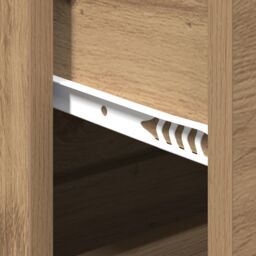 Berkfield Home Sideboard Artisan oak 60 x 31 x 84 cm Particle board in Brown - thumbnail 9