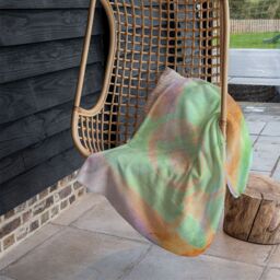 Benjamin Tate Design Feet Blanket in Natural - Size: 120 cm x 150 cm - thumbnail 4