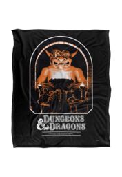 Hasbro Dungeons & Dragons First Edition Player's Handbook Blanket 152x127cm in White - Size: 152x127 cm - thumbnail 1