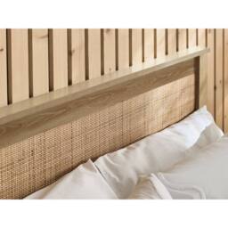 Cheshire Zinc Ottoman Bed - Oak - King (150cm) in Brown - thumbnail 6