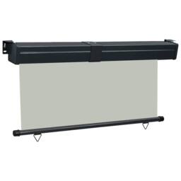 Berkfield Home Balcony Side Awning 160x250 cm Grey - thumbnail 3
