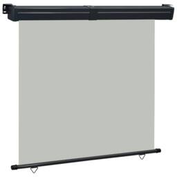 Berkfield Home Balcony Side Awning 160x250 cm Grey