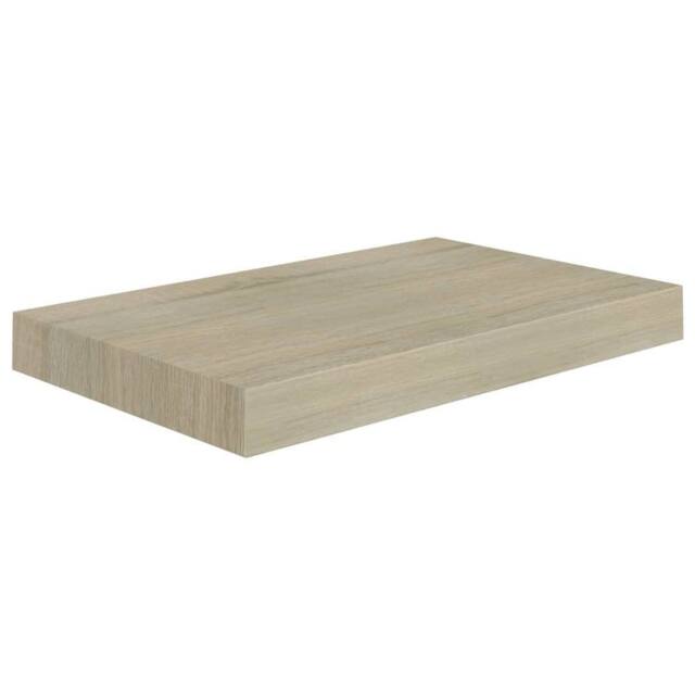 Berkfield Home Floating Wall Shelf Oak 40x23x3.8 cm MDF in Light Oak - image 1