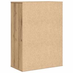 Berkfield Home Sideboard Artisan oak 60 x 31 x 84 cm Particle board in Brown - thumbnail 8