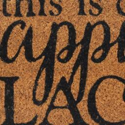 Berkfield Home Door Mat Natural 40x60 cm Tufted Coir in Brown - thumbnail 5