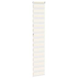 Berkfield Home Zebra Blind Marble Beige 40x230 cm Fabric Width 35.9 cm Polyester - thumbnail 4