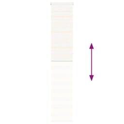 Berkfield Home Zebra Blind Marble Beige 40x230 cm Fabric Width 35.9 cm Polyester - thumbnail 5