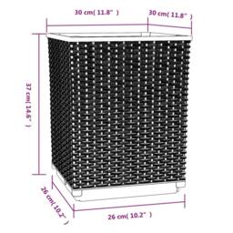 Berkfield Home Planters 2 pcs Brown 30x30x37 cm Polypropylene - Size: 30 x 30 x 37 cm - thumbnail 8