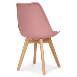 Bravich LTD Rocco Tulip Dining Chair in Dusty Pink - Size: 1 Pack - thumbnail 7