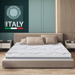 The White Stone Medium-Firmness Orthopedic Mattress, 16 cm in White - Size: Small Single - thumbnail 3