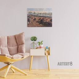 "Artery8 US Civil War Battle Of Gettysburg Canvas Wall Art Print - Size: W18"" x H24""" - thumbnail 3
