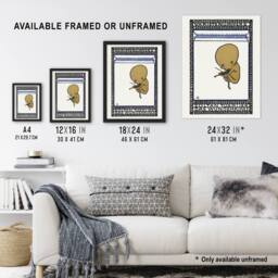 "Artery8 Zoltan Toeroek Violin Child Prodigy Jung Wall Art Poster Print in White - Size: W12"" x H16""" - thumbnail 3