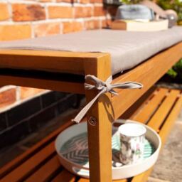 Rowlinsons Occasional Bench - L40.5 x W122 x H46 cm in Brown - thumbnail 4