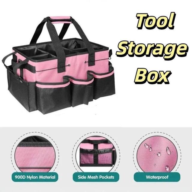 KORVIXA Cleaning Tool Storage Bag Portable in Pink - Size: 500mm - image 1