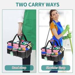 KORVIXA Cleaning Tool Storage Bag Portable in Pink - Size: 500mm - thumbnail 5