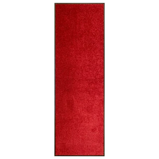 Berkfield Home Doormat Washable Red 60x180 cm - image 1