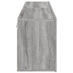 Berkfield Home TV Cabinets Wall-mounted 2 pcs Grey Sonoma 80x30x41 cm - Size: 80 x 30 x 41 cm - thumbnail 8
