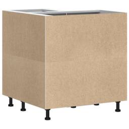 Berkfield Home Kitchen Corner Base Cabinet Porto White Engineered Wood - thumbnail 8