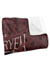 Warner Brothers Game Of Thrones Officially Licensed Silky Touch Super Soft Throw Blanket 152 x 127 cm in White - thumbnail 3