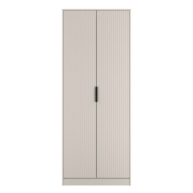 Ready Assembled 2 U Menai Double Wardrobe (Ready Assembled) in Taupe - Size: Large - image 1