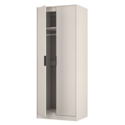 Ready Assembled 2 U Menai Double Wardrobe (Ready Assembled) in Taupe - Size: Large - thumbnail 5