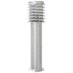 Berkfield Home Outdoor Floor Lamps 3pcs Silver 60 cm Stainless Steel - thumbnail 6