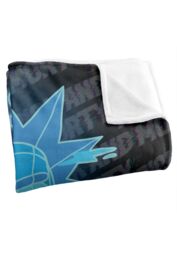 Warner Brothers Rick & Morty Officially Licensed Silky Touch Super Soft Throw Blanket 152 x 127 cm in White - thumbnail 3