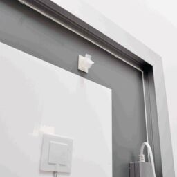 Loops 500 x 600mm IP44 LED Bathroom Mirror & Demister - Tunable White Diffused Border - thumbnail 4