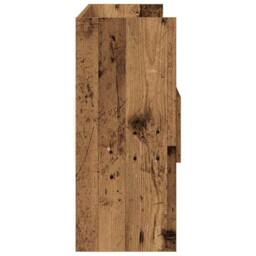 Berkfield Home Sideboard Old Wood 105x30x70 cm Engineered Wood in Brown - Size: 105 x 30 x 70 cm - thumbnail 5