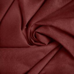 Luxury Living Velvet Chenille Eyelet Curtains Ready Made Pair in Red - Size: 142 cm width x 229 cm drop - thumbnail 2