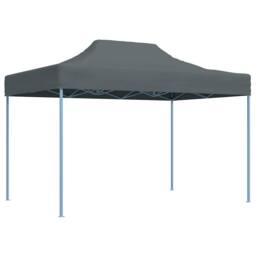 Berkfield Home Professional Folding Party Tent 3x4 m Steel Anthracite in Charcoal - thumbnail 3