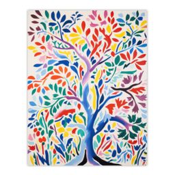 "Artery8 Wall Art Print Henri Matisse Style Tree Multi Coloured Forest Nature Poster - Size: W12"" x H16""" - thumbnail 1